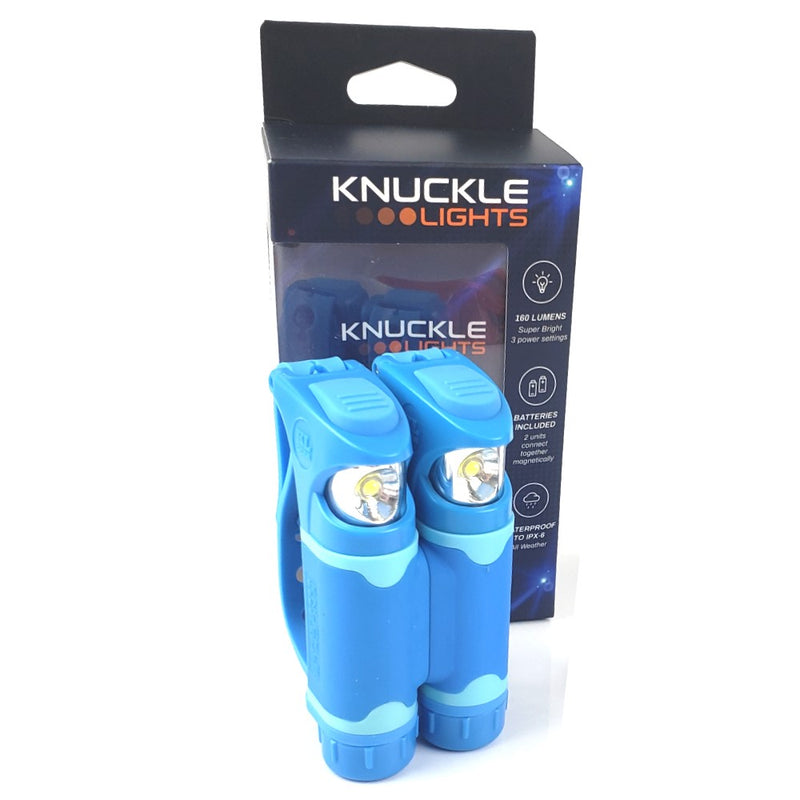 Knuckle Lights COLORS + FREE Safety Gear Bundle