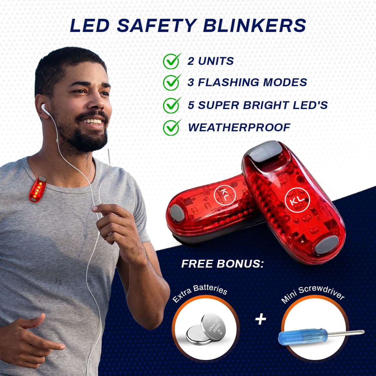 LED Safety Blinkers *SALE*