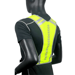 High Visibility Reflective Safety Vest - Knuckle Lights