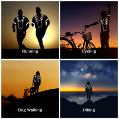 cycling hiking dog walking and running in the dark gear