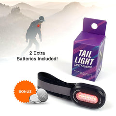 Knuckle Lights ONE + FREE Tail Light Safety Blinker - Knuckle Lights