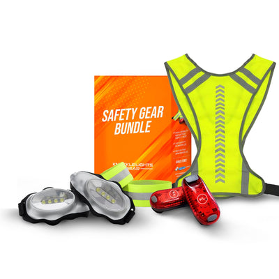 Knuckle Lights Original + FREE Safety Gear Bundle - Knuckle Lights